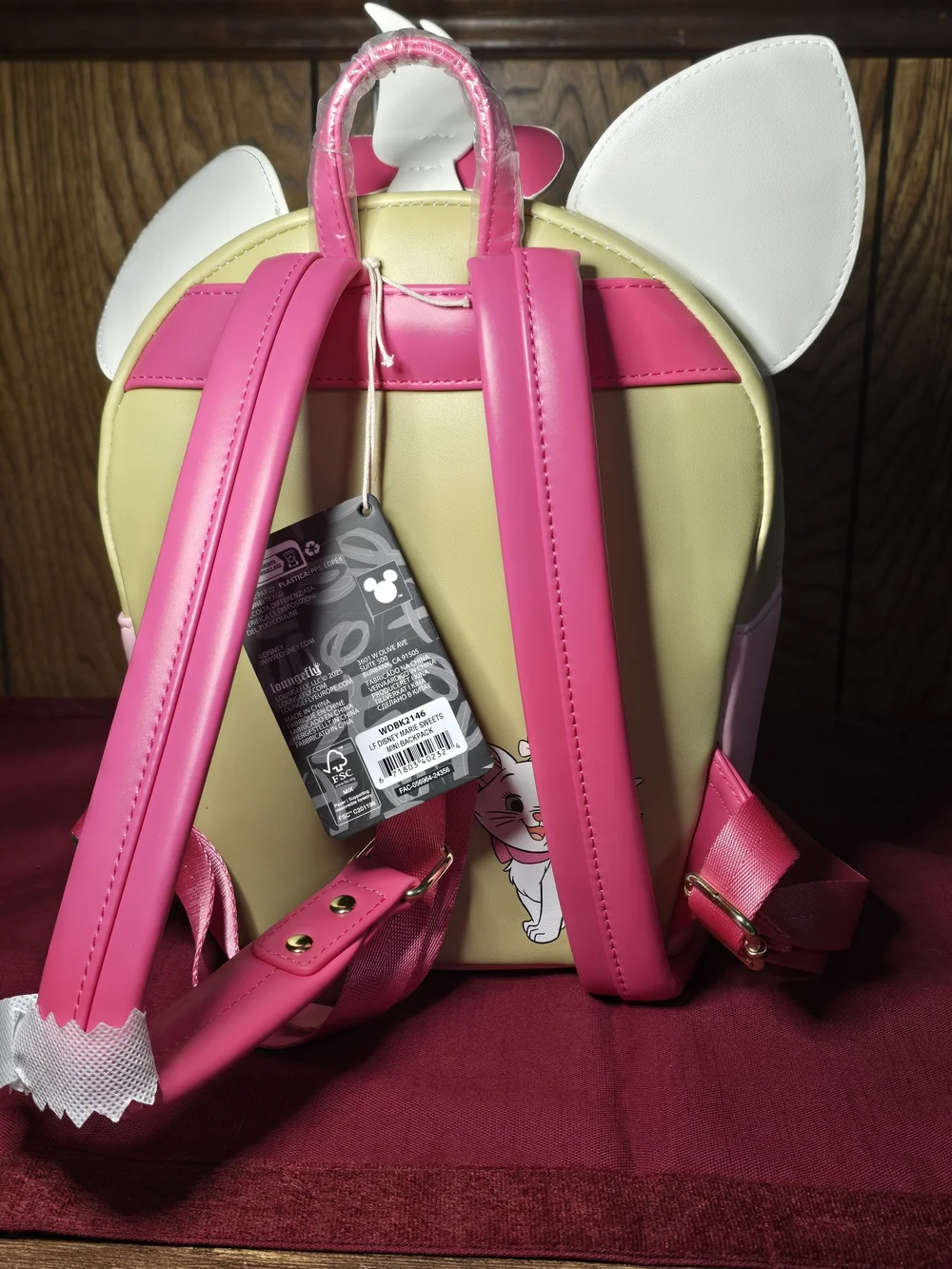 Whimsical Pink Cupcake Novelty Crossbody Bag